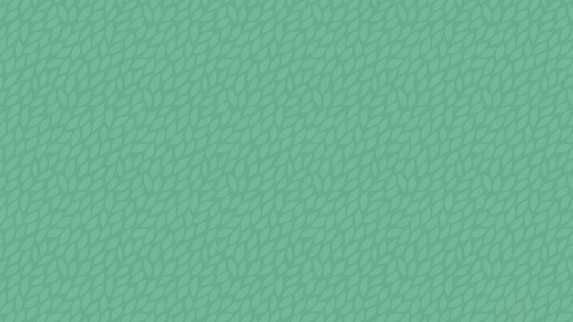 The image displays a seamless pattern of stylized green leaves on a lighter green background. It's a repeating, leafy design that could serve as wallpaper or fabric.